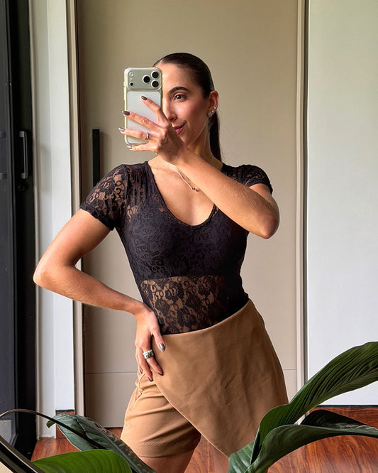 Body Blonda Manga Corta Vigo
