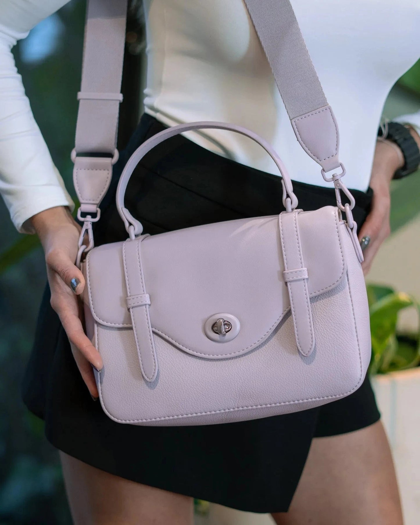 Bolso Saint Tropez Negro Messú Shop