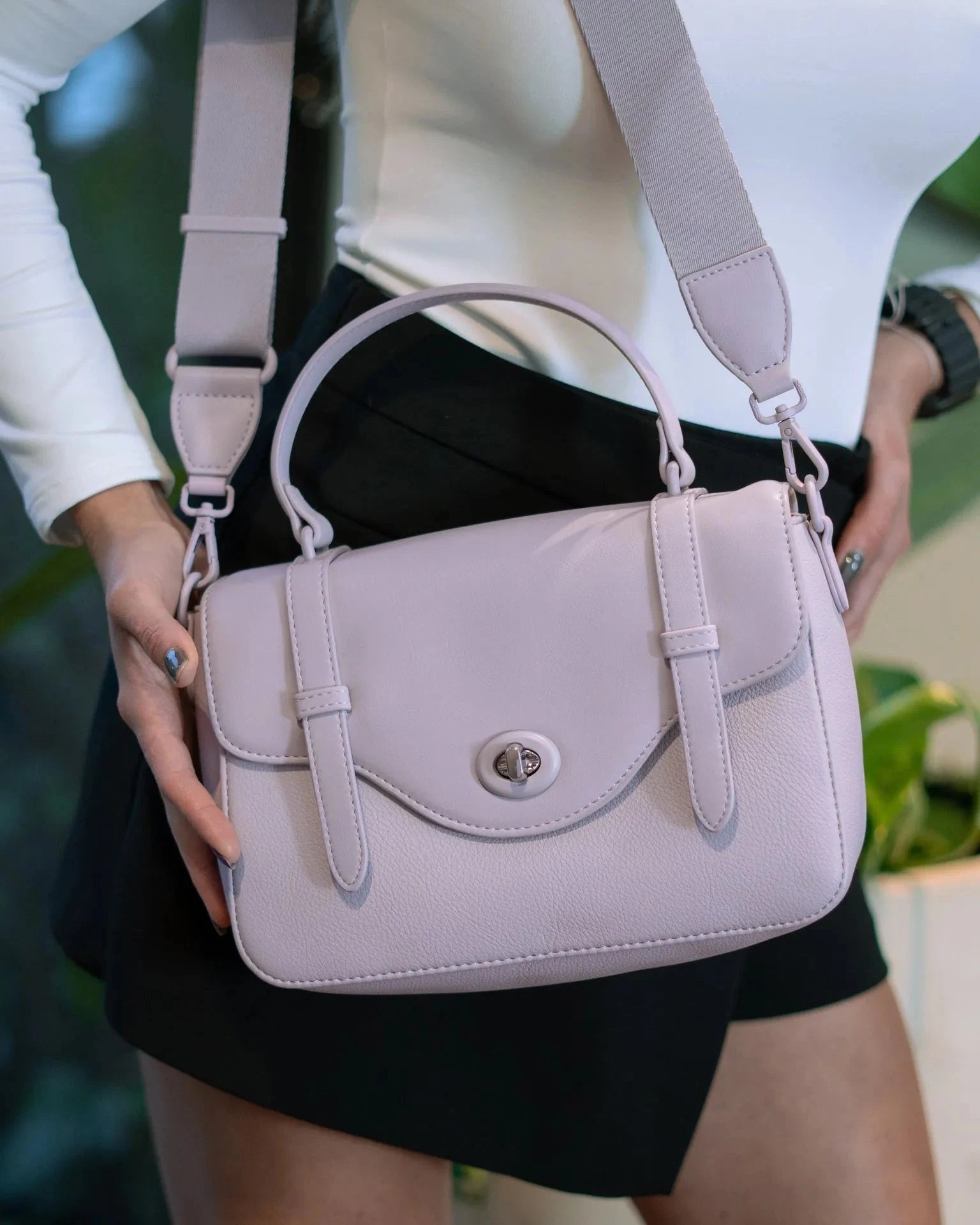 Bolso Saint Tropez Negro Messú Shop