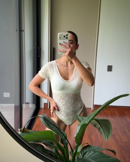 Body Blonda Manga Corta Vigo