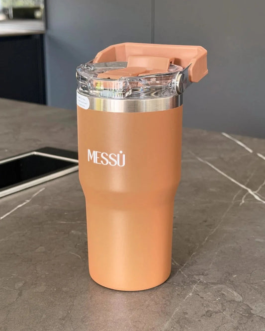 Termo Aqua - 600 ml Marrón Messú Shop